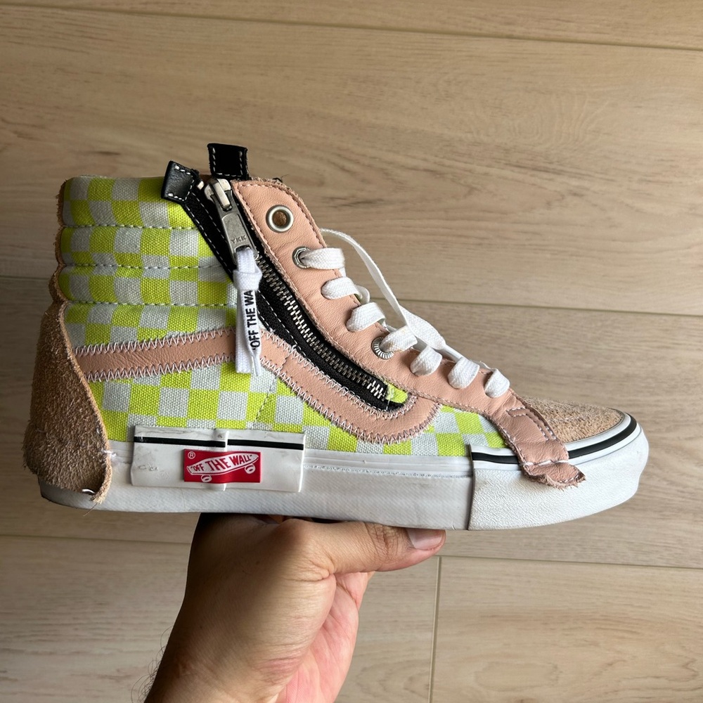 Vans Men’s Sk8- Hi Cap LX Deconstructed Skate Shoes